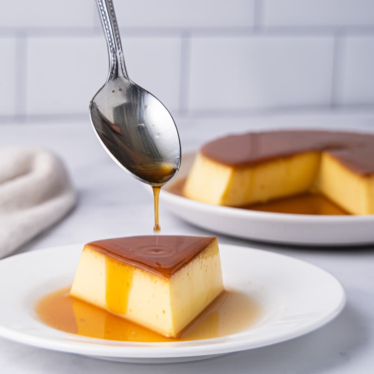 Flan - French Crème Caramel (Plain)