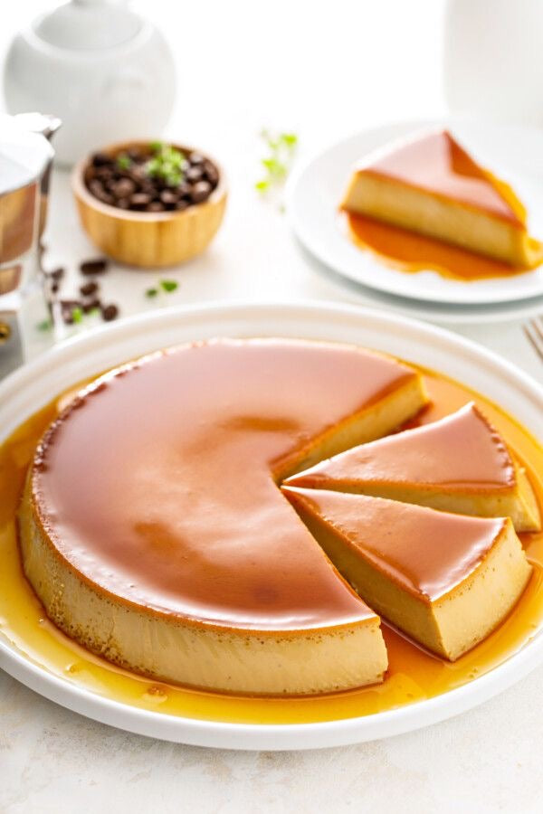 Flan - French Crème Caramel (Plain)