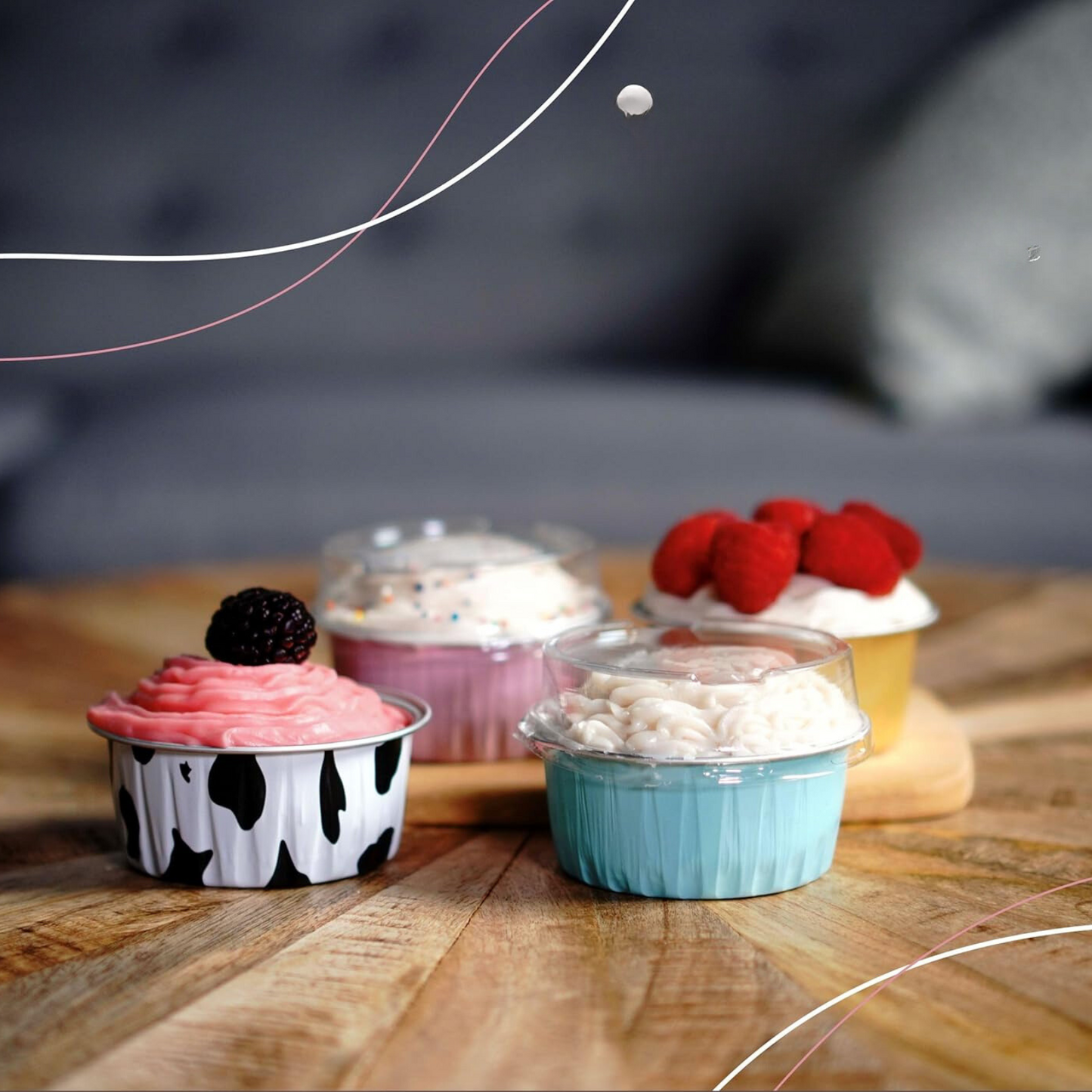 10 Individual flans